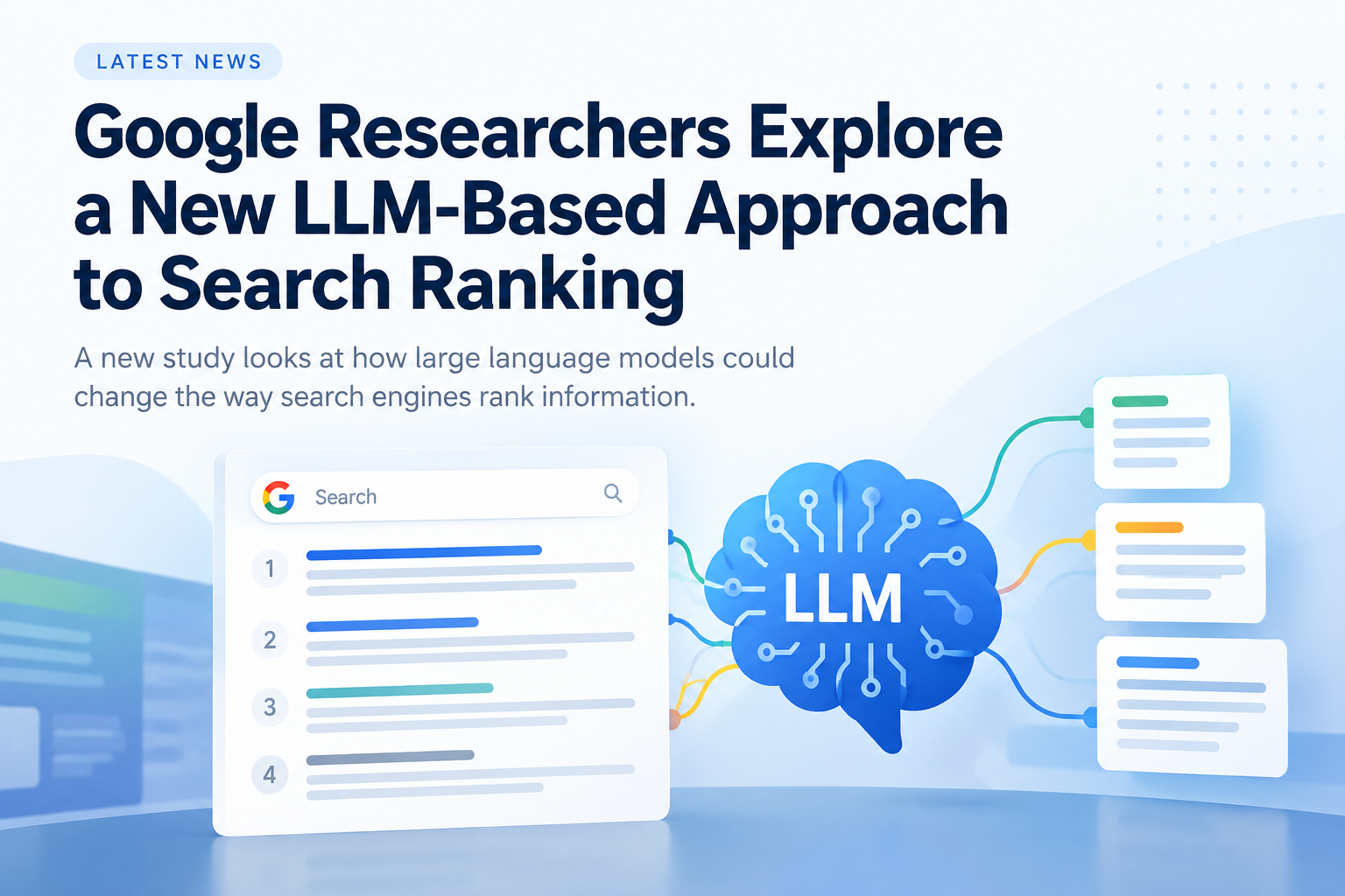 AI powered search rankings