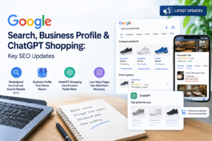 Google Search, Business Profile & ChatGPT Shopping