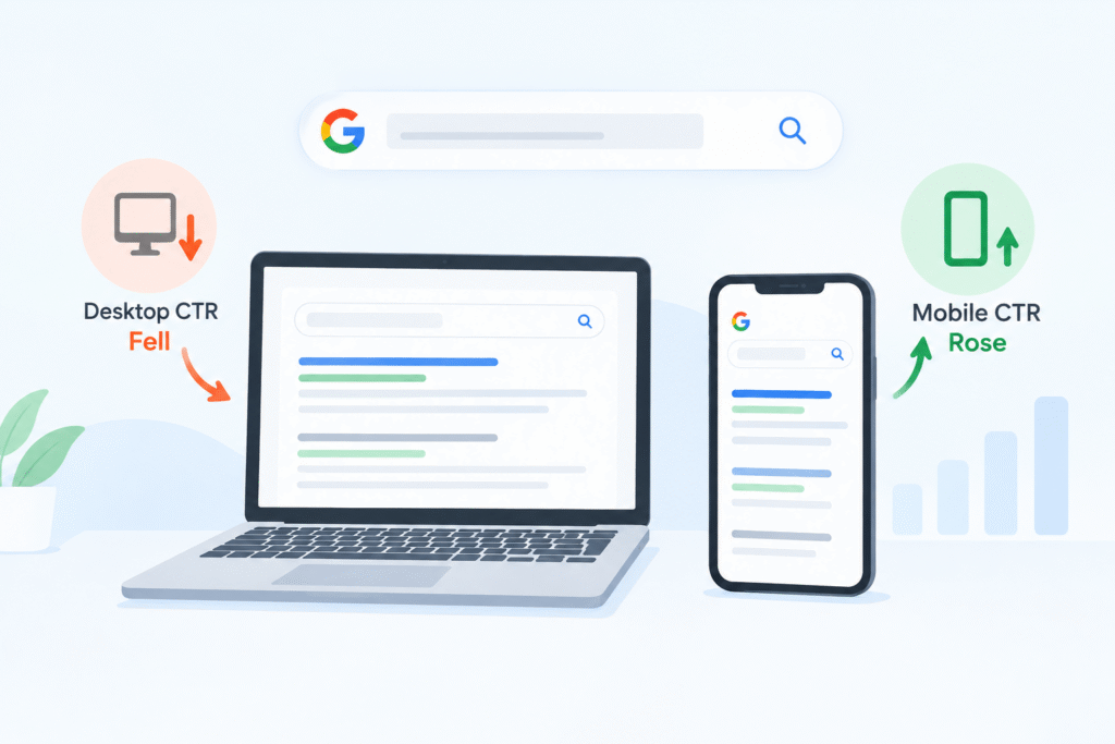 Google Search CTR Trends